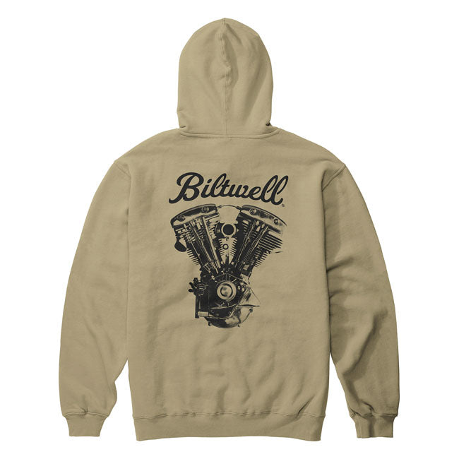 Emerica X Biltwell Hoodie Sand - FREE UK Shipping, FREE 365 Day Returns | Moto Central