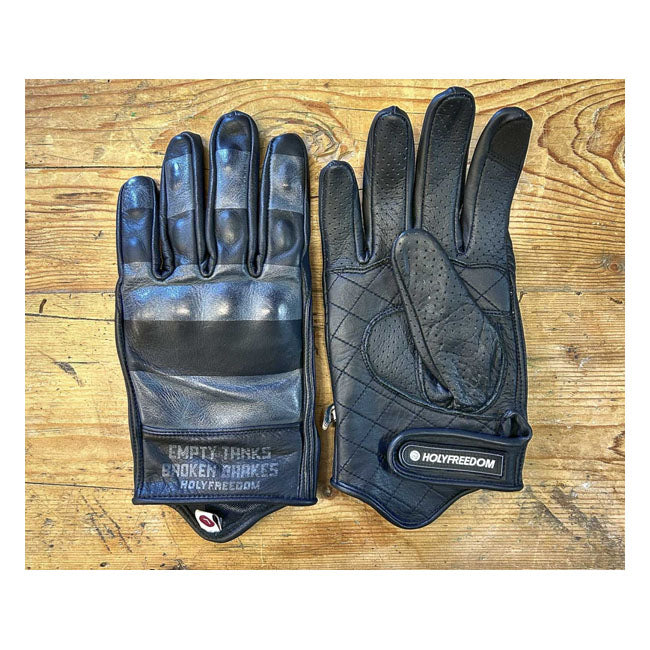 Holy Freedom Dalton Gloves Grey - FREE UK Shipping, FREE 365 Day Returns | Moto Central