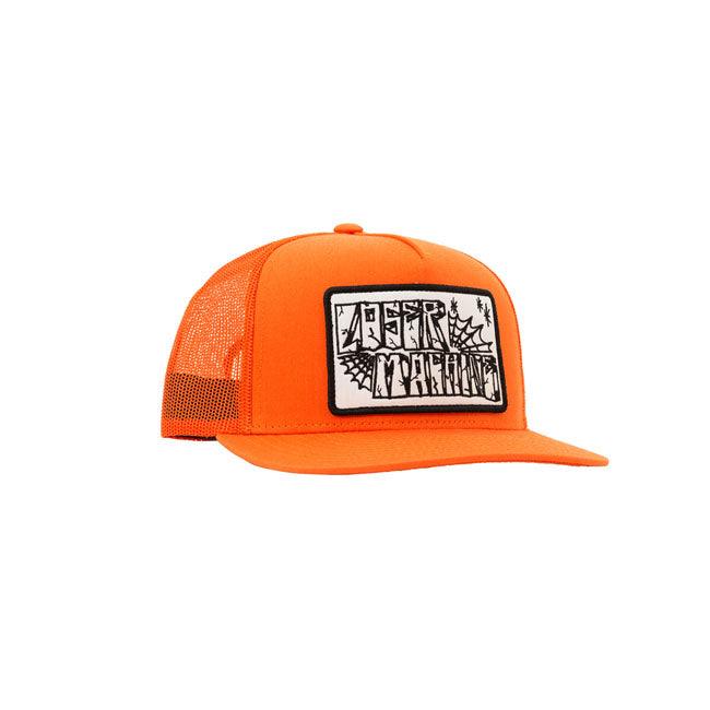 Loser Machine Webbed Snapback Cap Orange