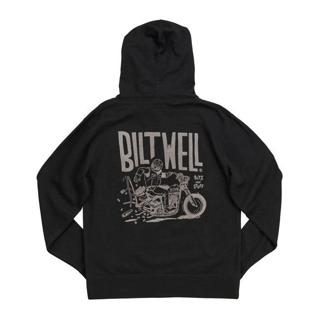 Biltwell Oops Zip Hoodie - FREE UK Shipping, FREE 365 Day Returns | Moto Central