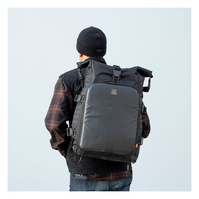 Biltwell Exfil-80 2.0 Bag Black - FREE UK Shipping, FREE 365 Day Returns | Moto Central