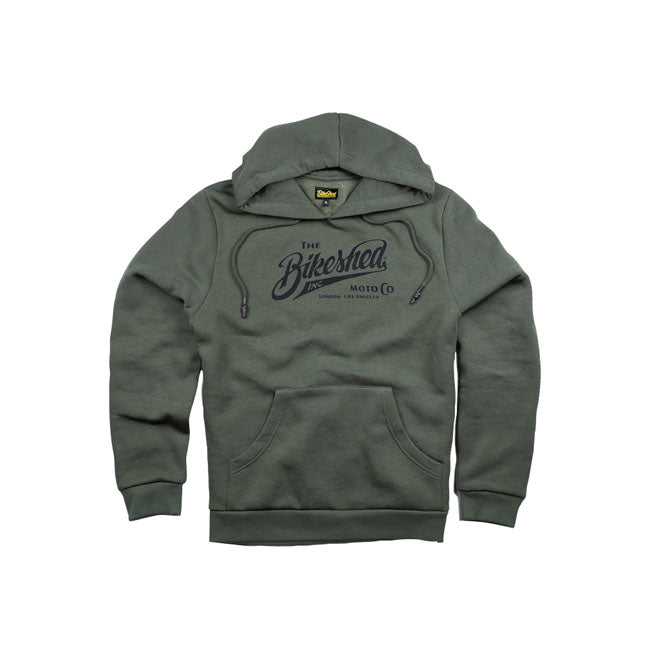 Bike Shed Inc Hoodie Khaki