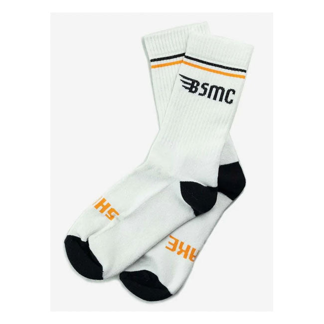 Bike Shed Mx Socks White/Orange