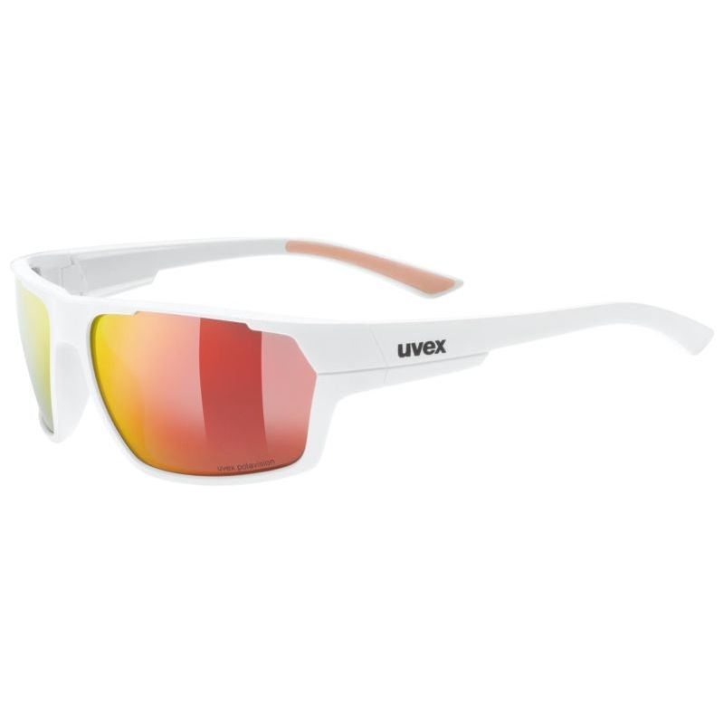 Uvex SP 233 Polarised Sunglasses Matt White