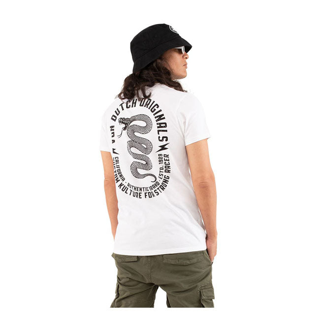 Von Dutch Snake T-Shirt - FREE UK Shipping, FREE 365 Day Returns | Moto Central