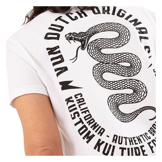 Von Dutch Snake T-Shirt - FREE UK Shipping, FREE 365 Day Returns | Moto Central