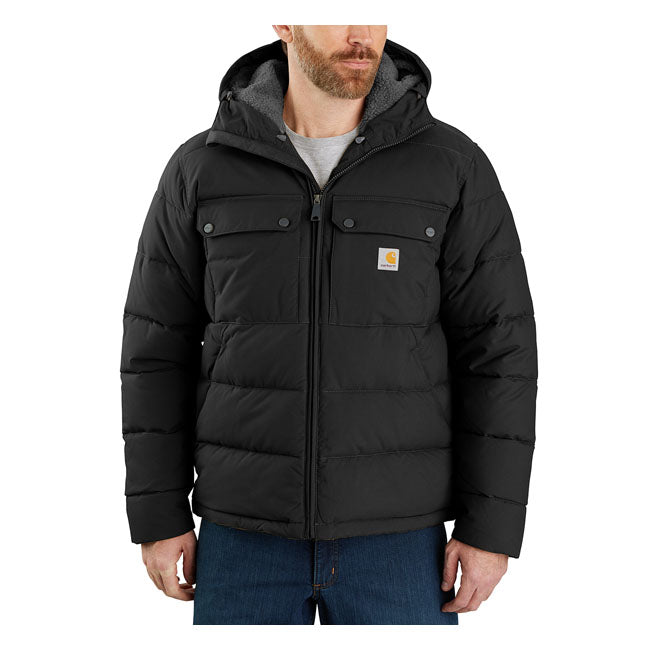 Carhartt Montana Insulated Jacket Black - FREE UK Shipping, FREE 365 Day Returns | Moto Central