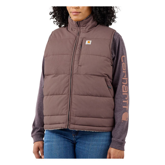 Carhartt Relaxed Fit Montana Insulated Ladies Vest Nutmeg