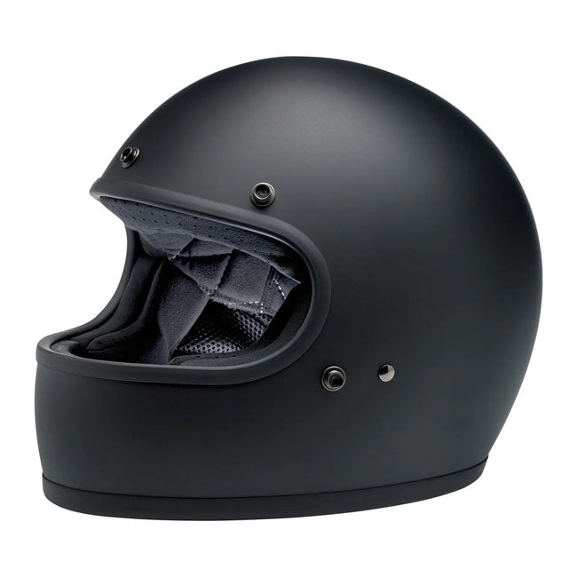 Biltwell Gringo Full Face Helmet Flat Black