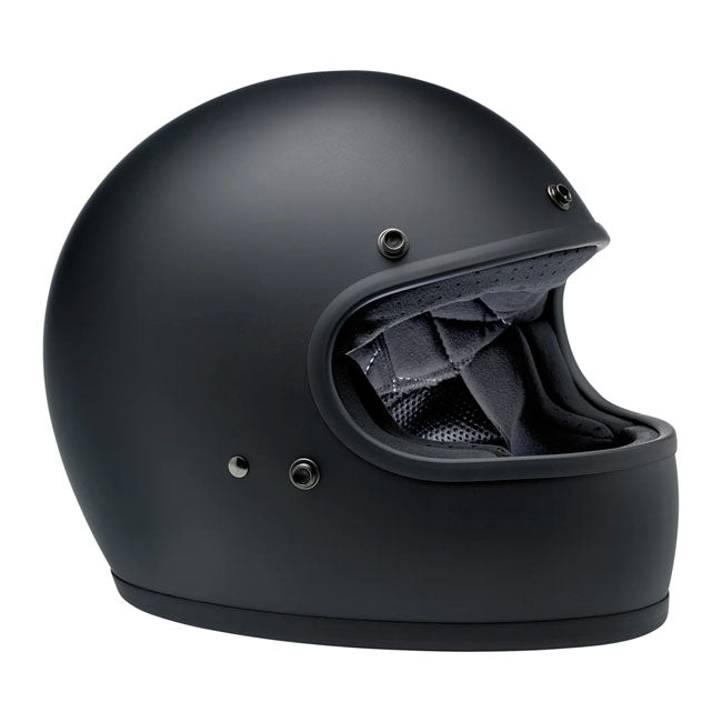 Biltwell Gringo Full Face Helmet Flat Black