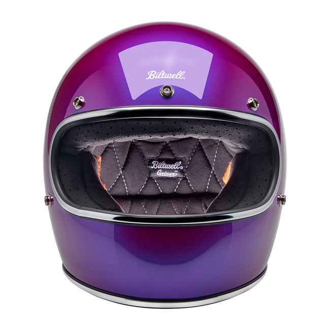 Biltwell Gringo Full Face Helmet Metallic Grape