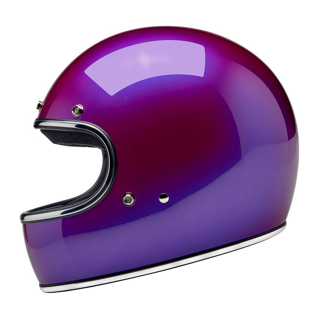 Biltwell Gringo Full Face Helmet Metallic Grape