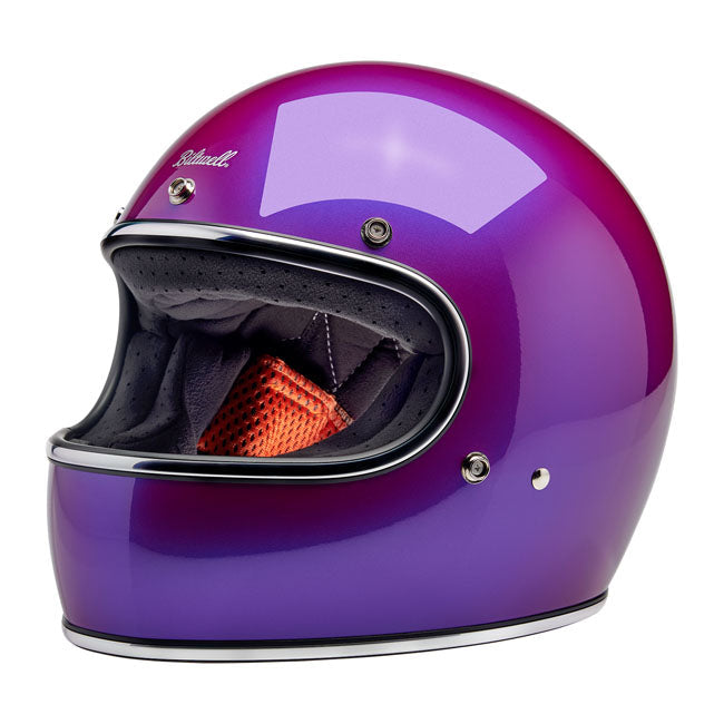 Biltwell Gringo Full Face Helmet Metallic Grape