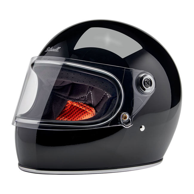 Biltwell Gringo S Full Face Helmet Gloss Black