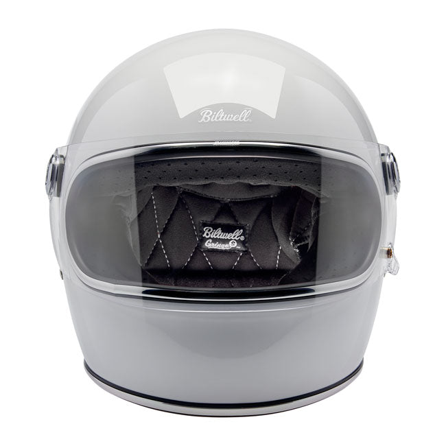 Biltwell Gringo S Full Face Helmet Gloss White