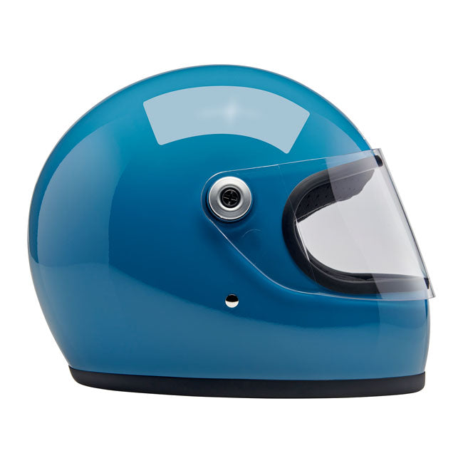 Biltwell Gringo S Full Face Helmet Dove Blue