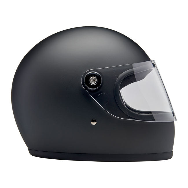 Biltwell Gringo S Full Face Helmet Flat Black