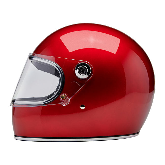 Biltwell Gringo S Full Face Helmet Metallic Cherry Red