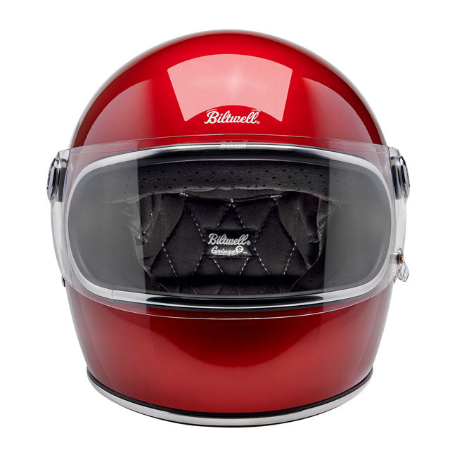 Biltwell Gringo S Full Face Helmet Metallic Cherry Red