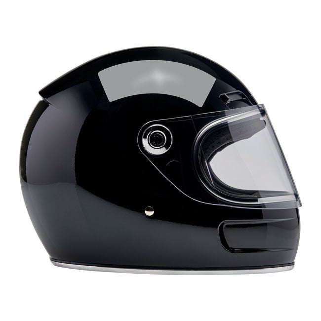 Biltwell Gringo SV Full Face Helmet Gloss Black