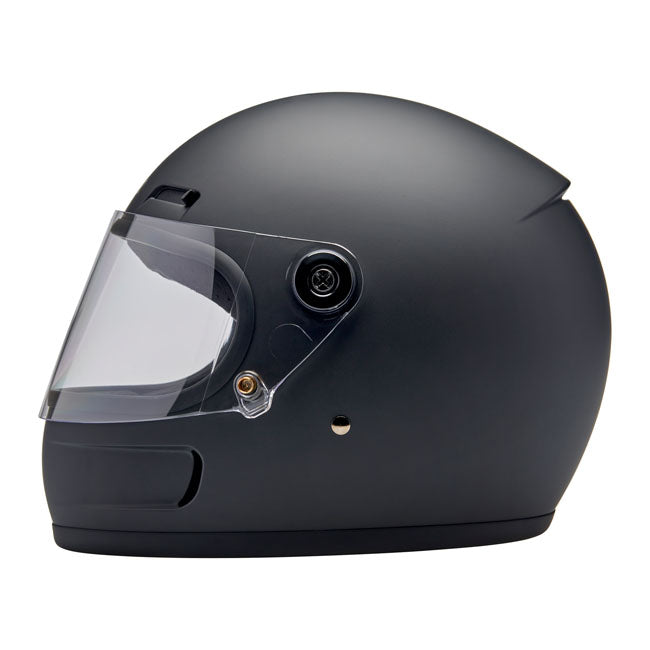 Biltwell Gringo SV Full Face Helmet Flat Black