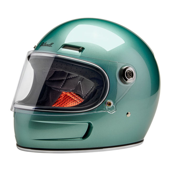 Biltwell Gringo SV Full Face Helmet Metallic Sea Foam