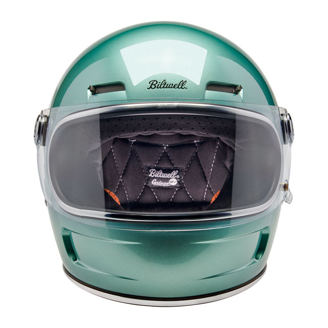 Biltwell Gringo SV Full Face Helmet Metallic Sea Foam