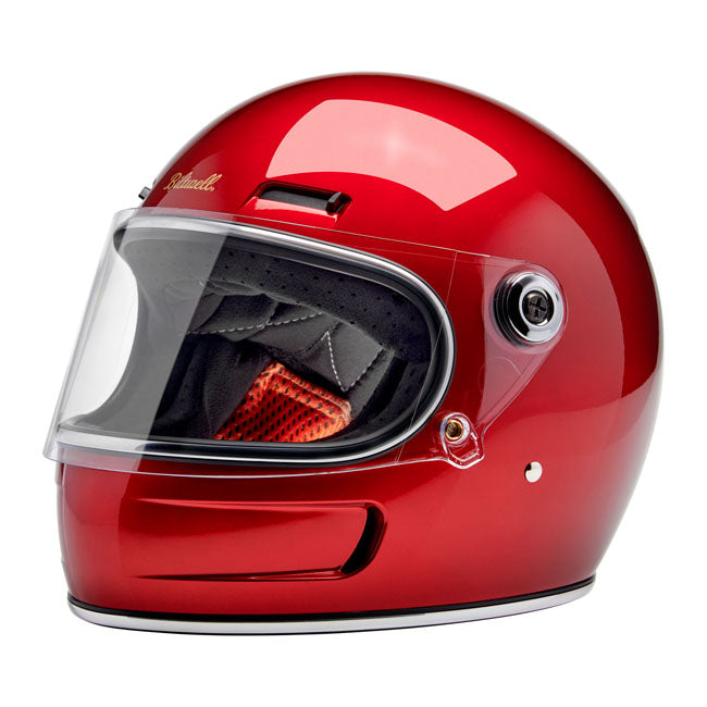 Biltwell Gringo SV Full Face Helmet Metallic Cherry Red