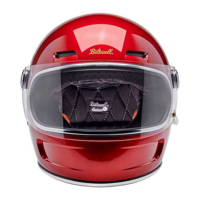 Biltwell Gringo SV Full Face Helmet Metallic Cherry Red