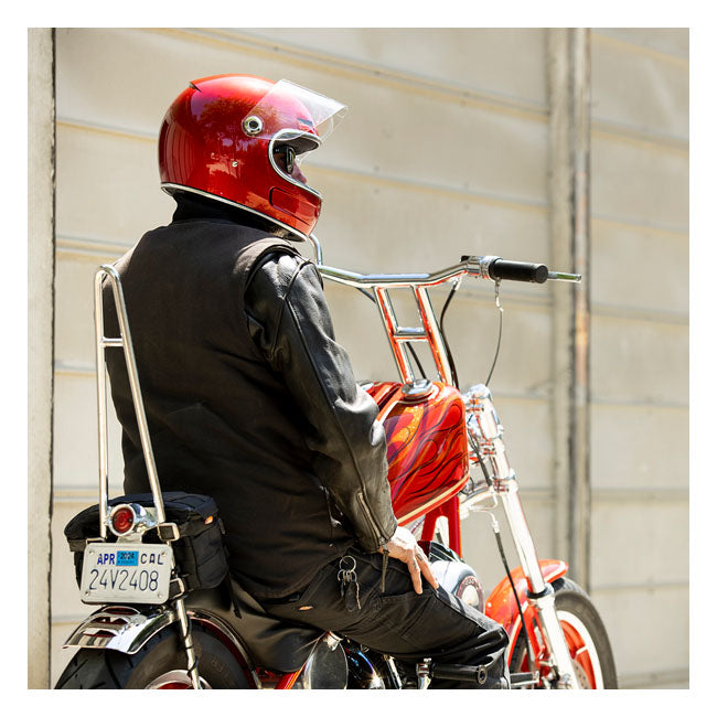 Biltwell Gringo SV Full Face Helmet Metallic Cherry Red