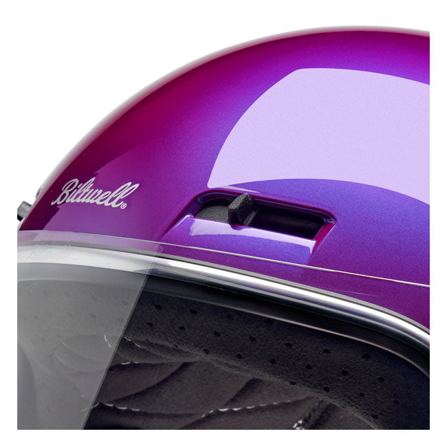 Biltwell Gringo SV Full Face Helmet Metallic Grape