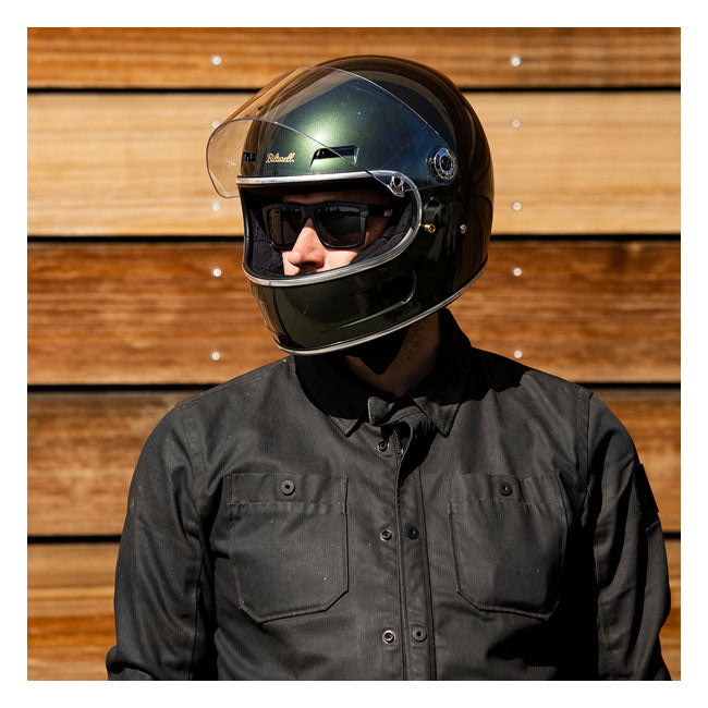 Biltwell Gringo SV Full Face Helmet Sierra Green