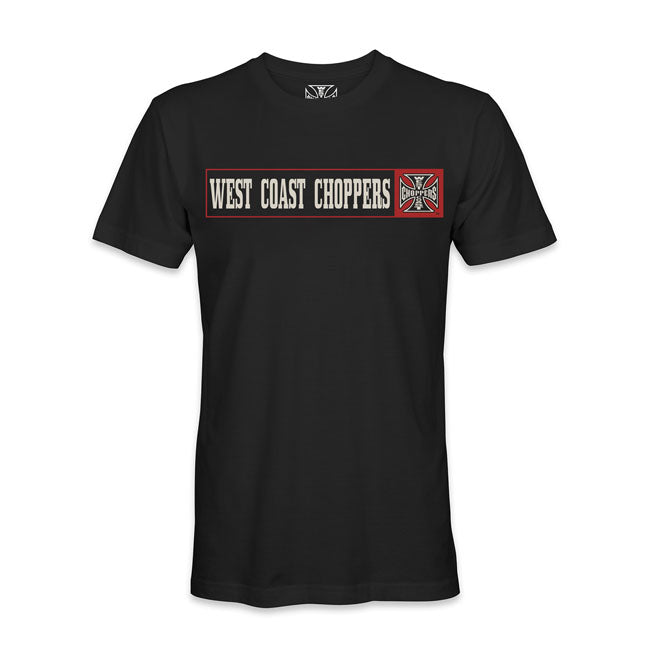 West Coast Choppers Banner T-Shirt Black