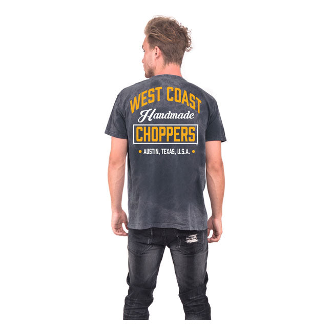 West Coast Choppers Handmade Choppers T-Shirt Vintage Blue