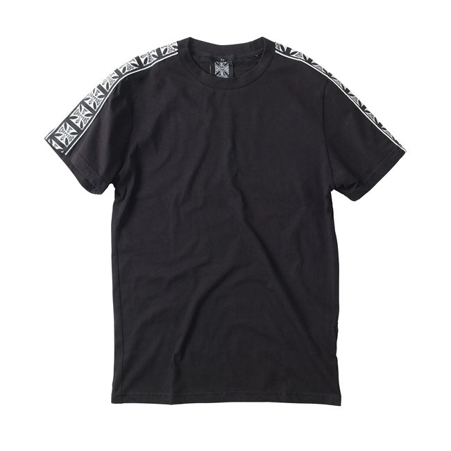 West Coast Choppers Taped T-Shirt Black