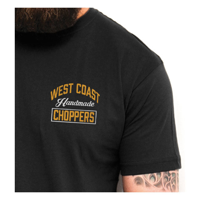 West Coast Choppers Handmade Choppers T-Shirt Black