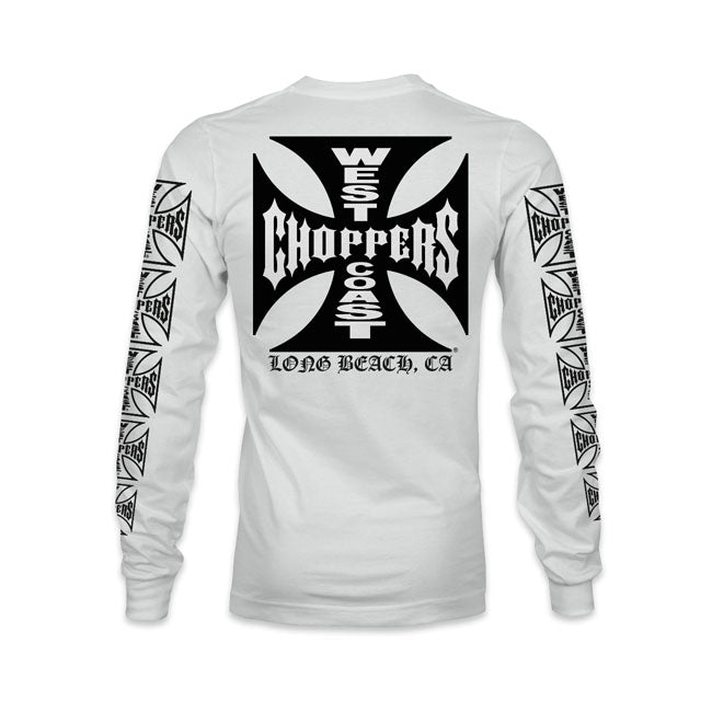 West Coast Choppers OG LBC Long Sleeves T-Shirt White