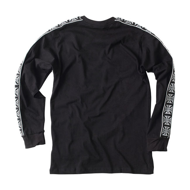 West Coast Choppers Taped Long Sleeves T-Shirt Black