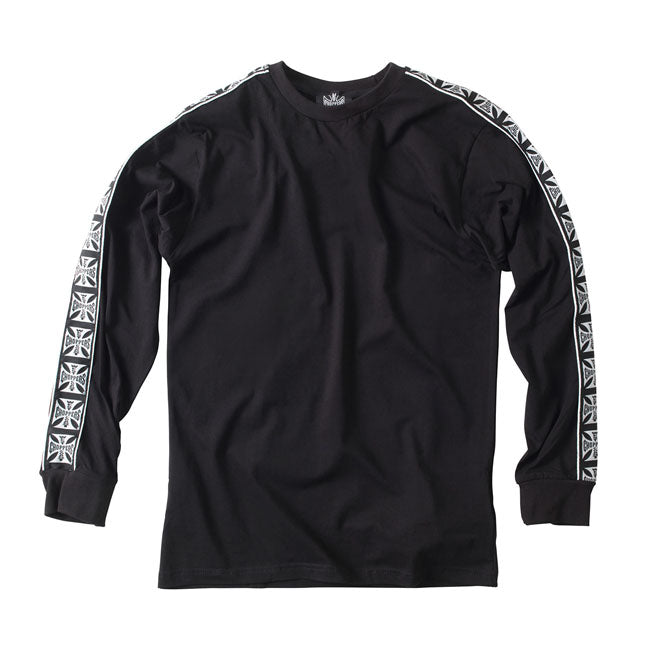 West Coast Choppers Taped Long Sleeves T-Shirt Black