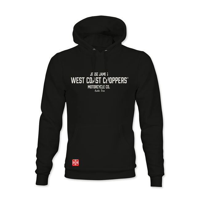 West Coast Choppers Austin Hoodie Black