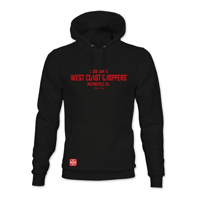 West Coast Choppers Austin Hoodie Black / Red