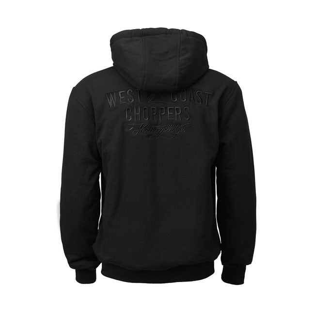 West Coast Choppers Motorcycle Co. Riding Hoodie Black - FREE UK Shipping, FREE 365 Day Returns | Moto Central