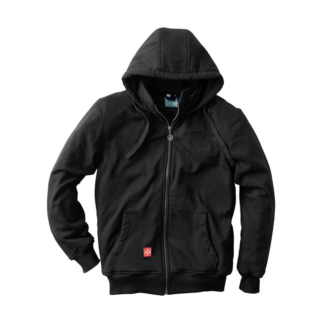 West Coast Choppers Motorcycle Co. Riding Hoodie Black - FREE UK Shipping, FREE 365 Day Returns | Moto Central