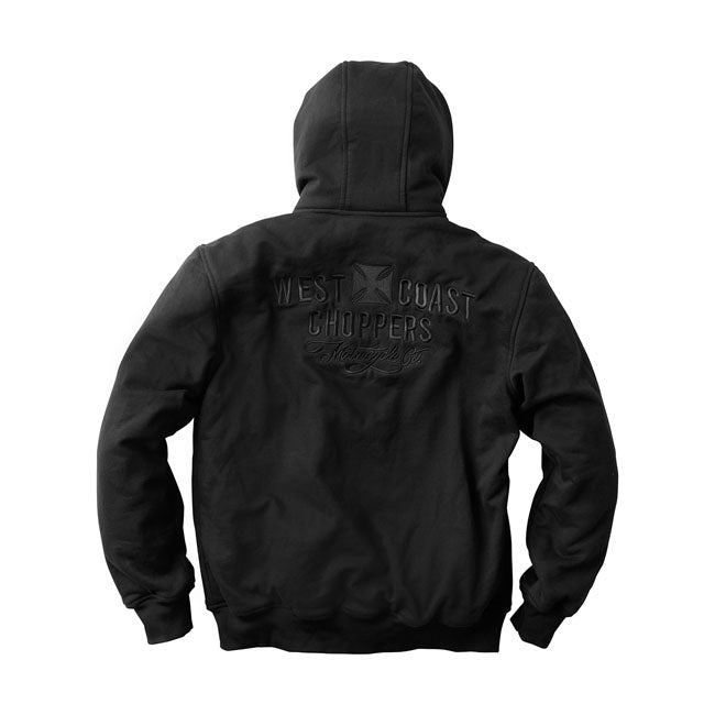 West Coast Choppers Motorcycle Co. Riding Hoodie Black - FREE UK Shipping, FREE 365 Day Returns | Moto Central