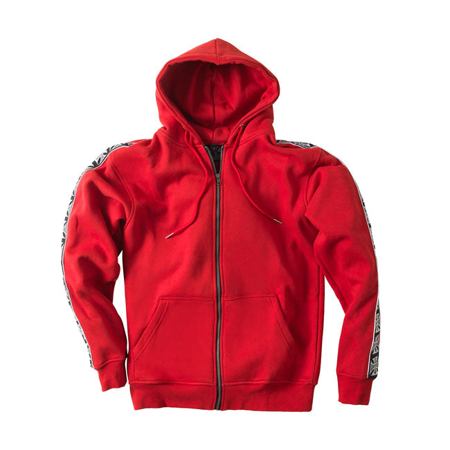 West Coast Choppers Taped Zip Hoodie Red