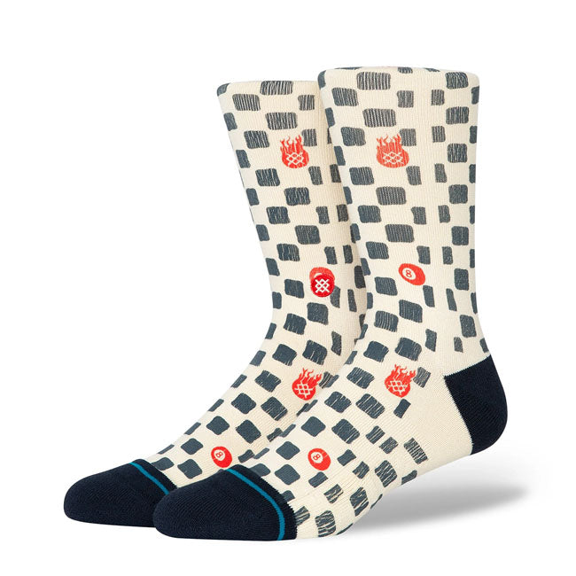 Stance Lucky Unlucky Socks Off White