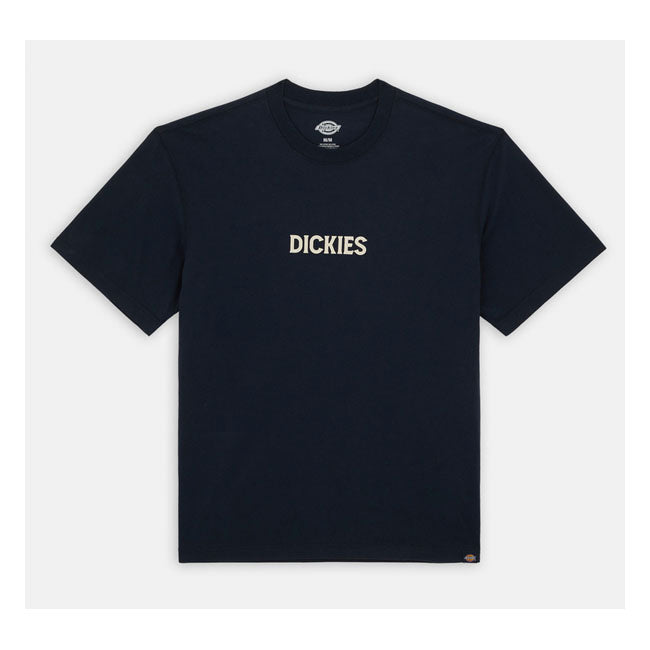 Dickies Patrick Springs T-Shirts Dark Navy - FREE UK Shipping, FREE 365 Day Returns | Moto Central