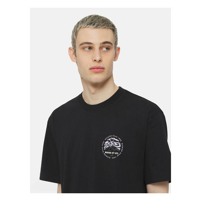 Dickies Stanardsville T-Shirt Black - FREE UK Shipping, FREE 365 Day Returns | Moto Central