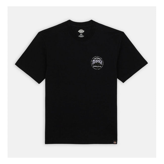 Dickies Stanardsville T-Shirt Black - FREE UK Shipping, FREE 365 Day Returns | Moto Central