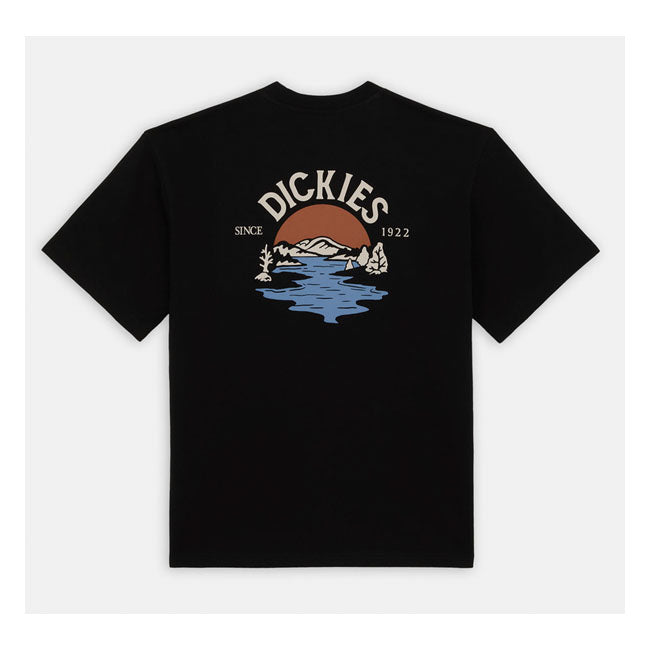 Dickies Beach T-Shirt Black - FREE UK Shipping, FREE 365 Day Returns | Moto Central